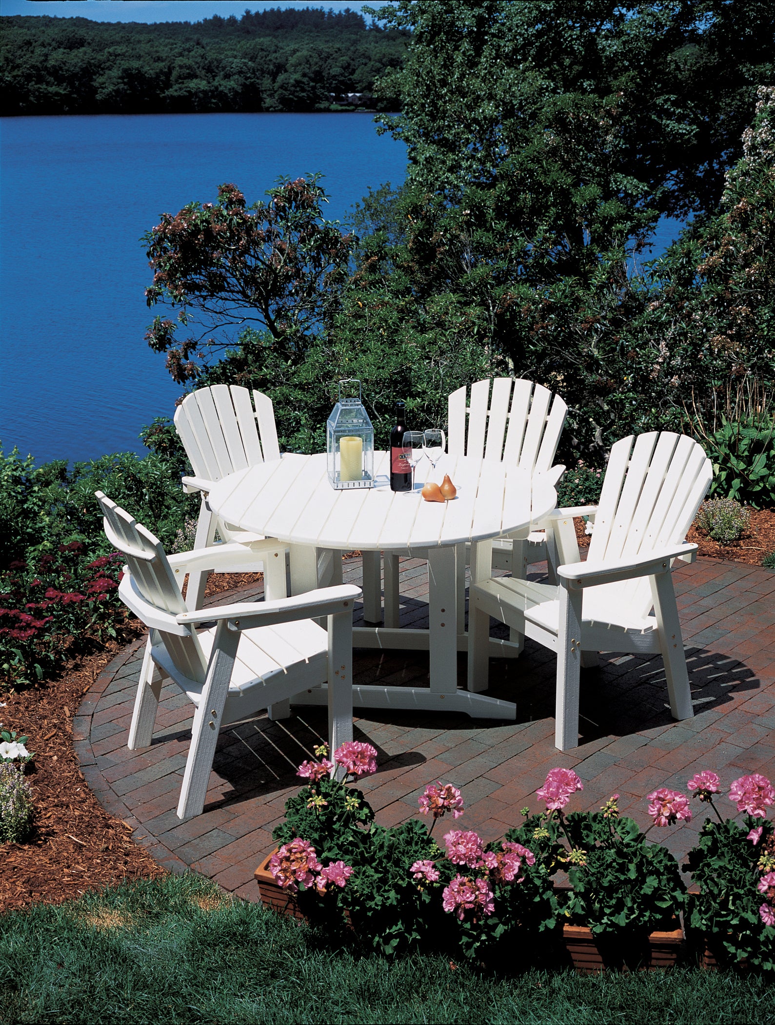 Seaside Casual Adirondack Shellback Dining Chair