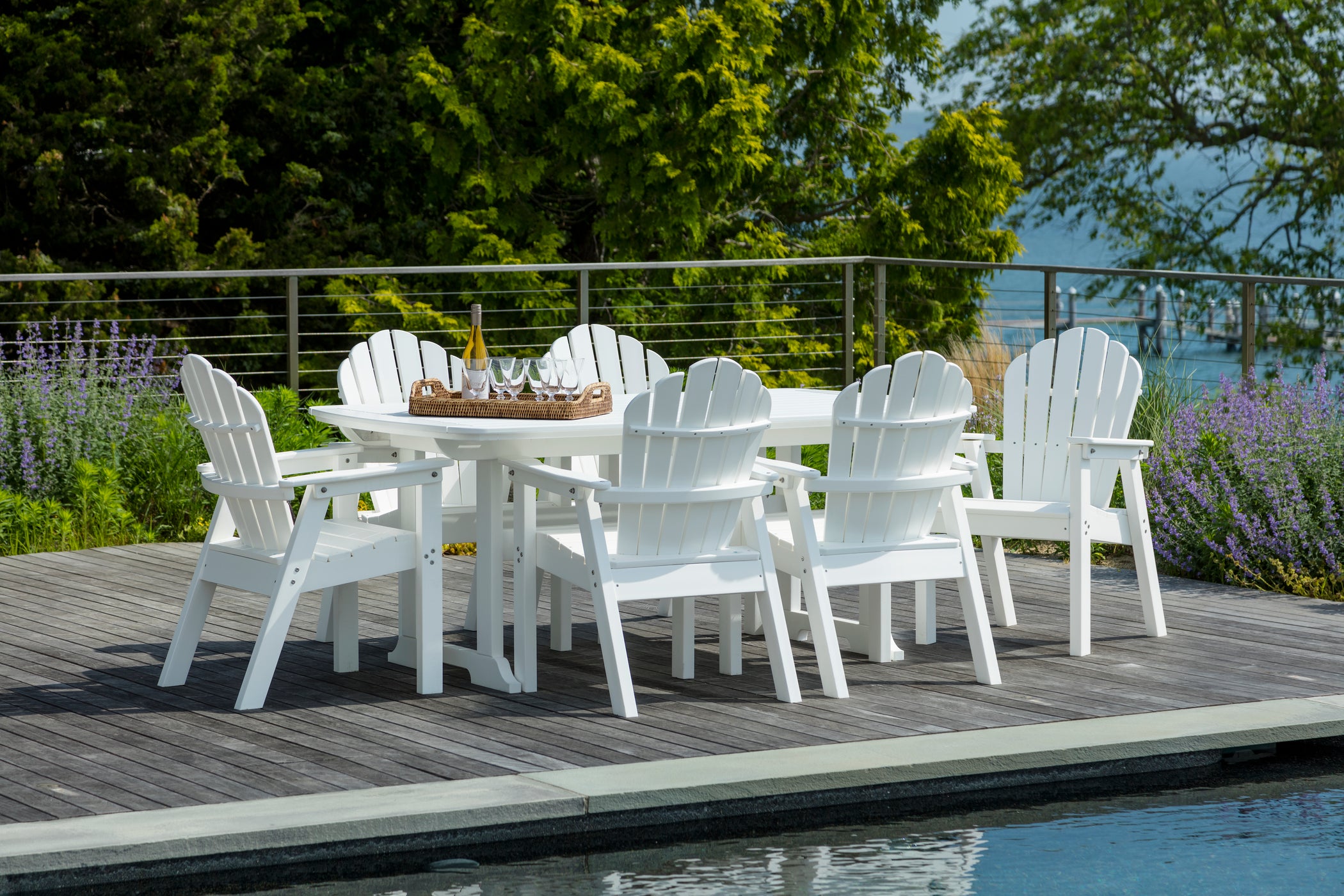 Seaside Casual Adirondack Classic Dining Chair
