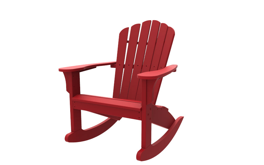 Coastline Harbor View Rocker | Seaside Casual Outdoor Rocking Chair