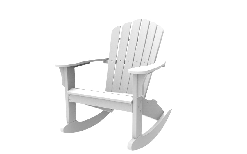 Coastline Harbor View Rocker | Seaside Casual Outdoor Rocking Chair