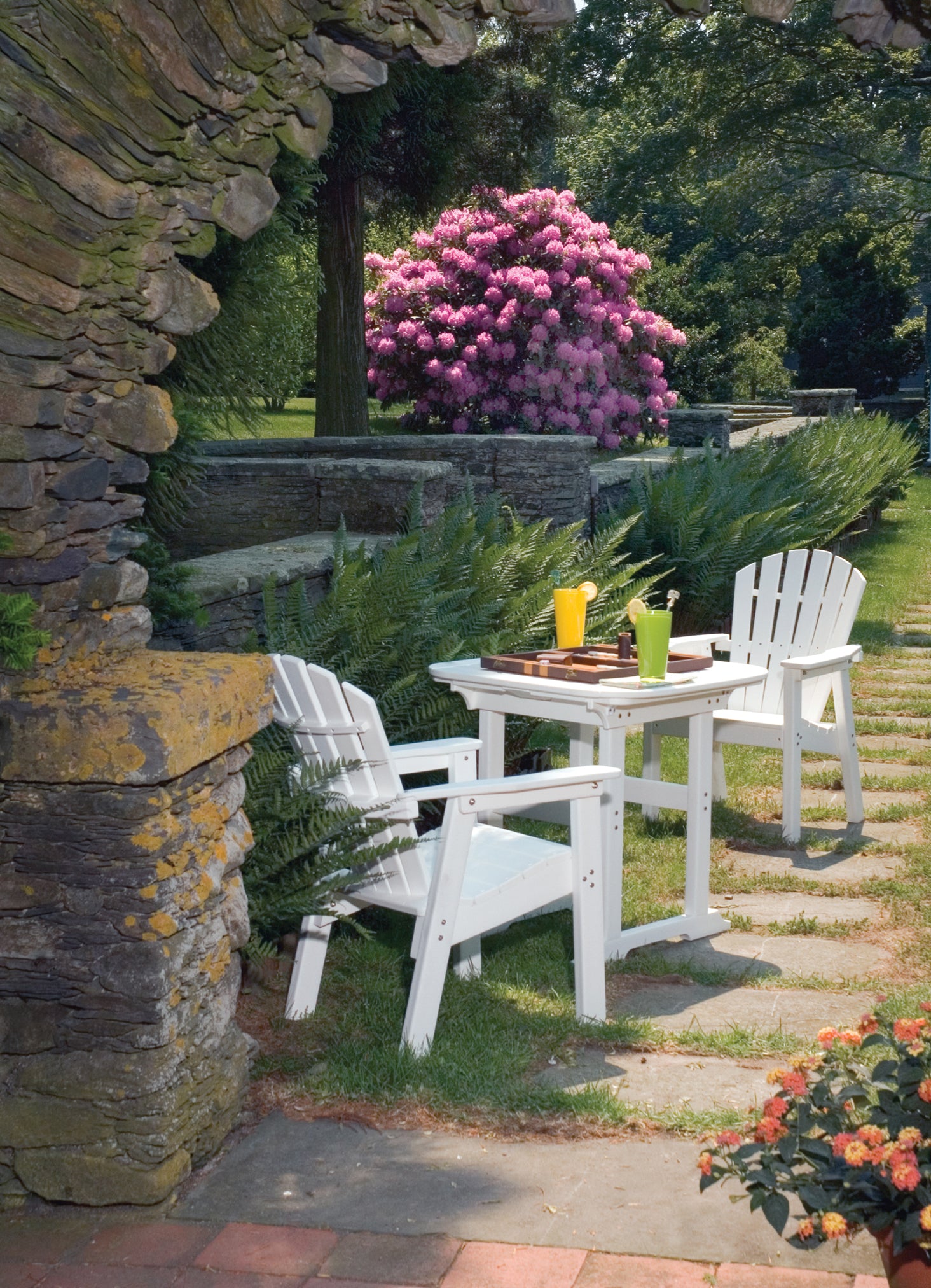 Seaside Casual Adirondack Shellback Dining Chair