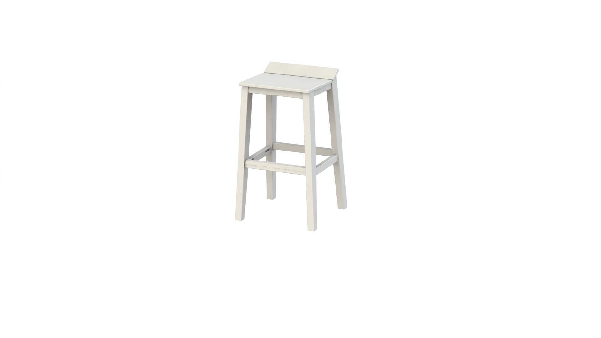 Seaside Casual SYM Bar Stool – Contemporary Outdoor Bar Seating