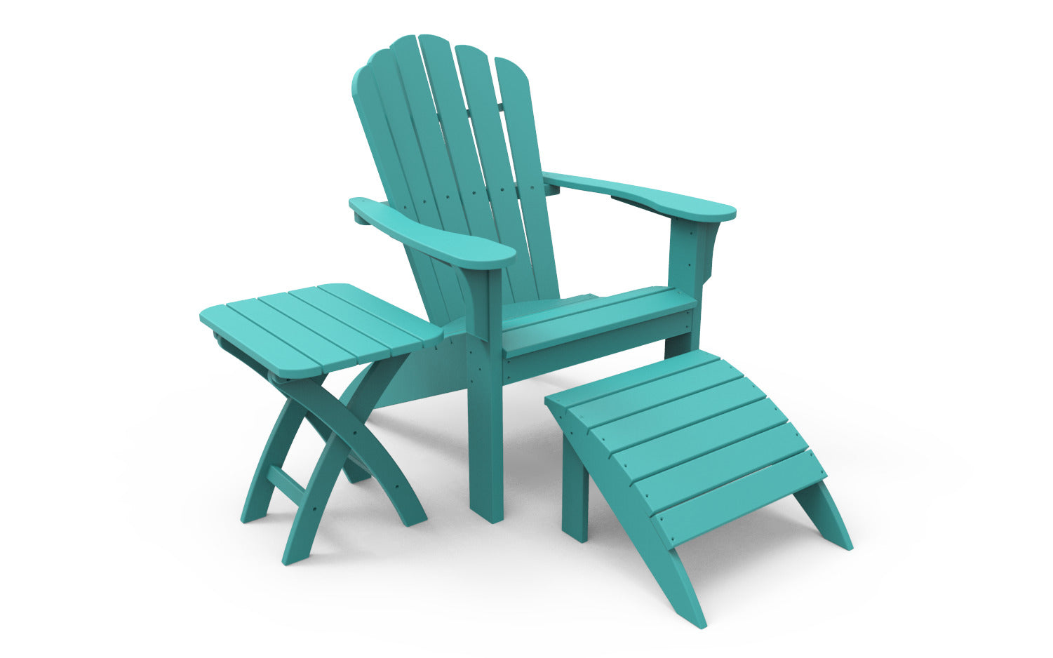 Coastline Harbor View Adirondack Chair | Seaside Casual Outdoor Furniture