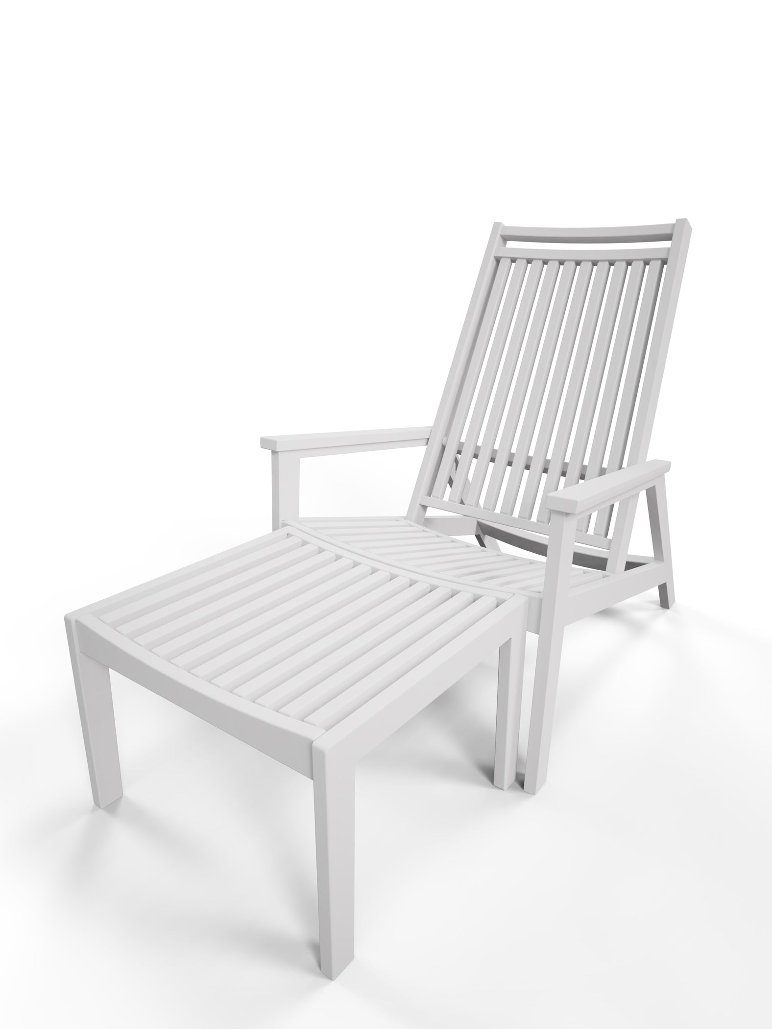SUR Reclining Lounge Chair | Weather-Resistant Adjustable Outdoor Lounge Chair