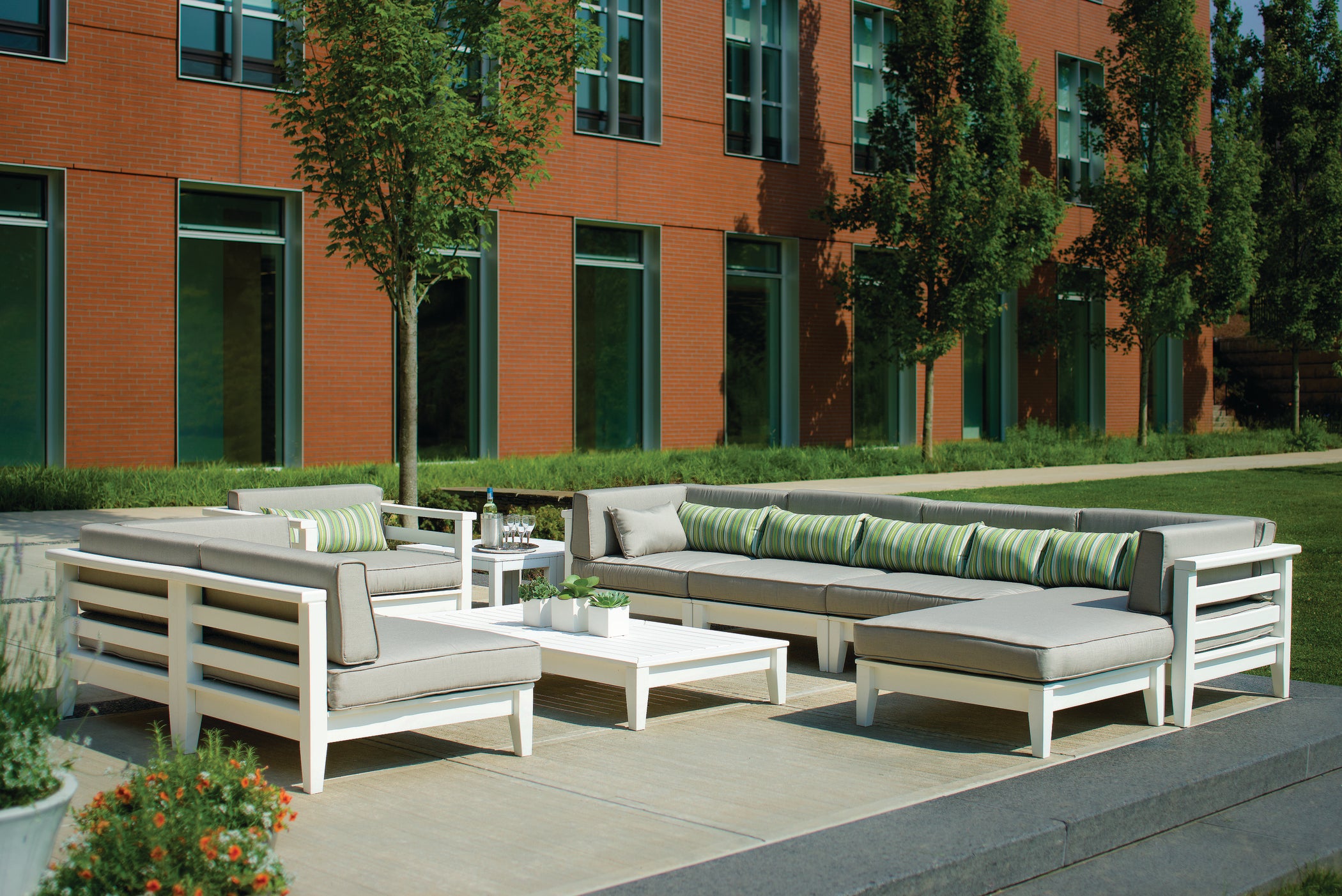 Cambridge Sectional Corner | Seaside Casual Outdoor Furniture
