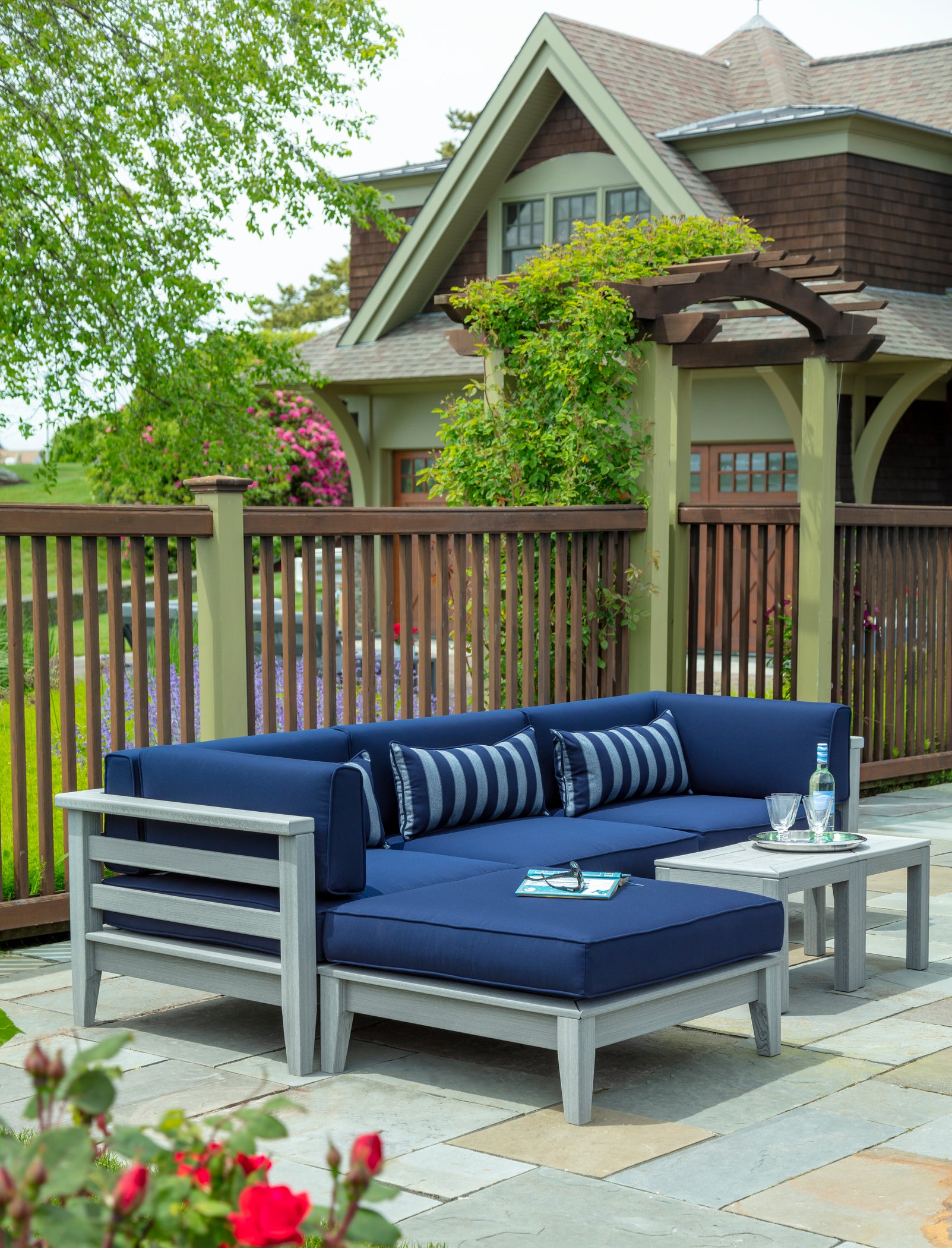 Cambridge Sectional Corner | Seaside Casual Outdoor Furniture