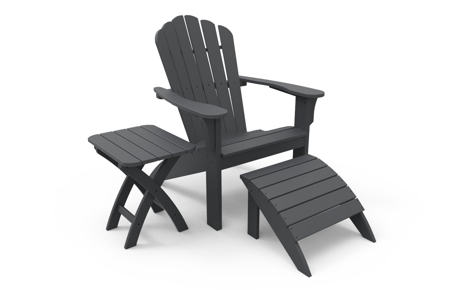 Coastline Harbor View Adirondack Chair | Seaside Casual Outdoor Furniture