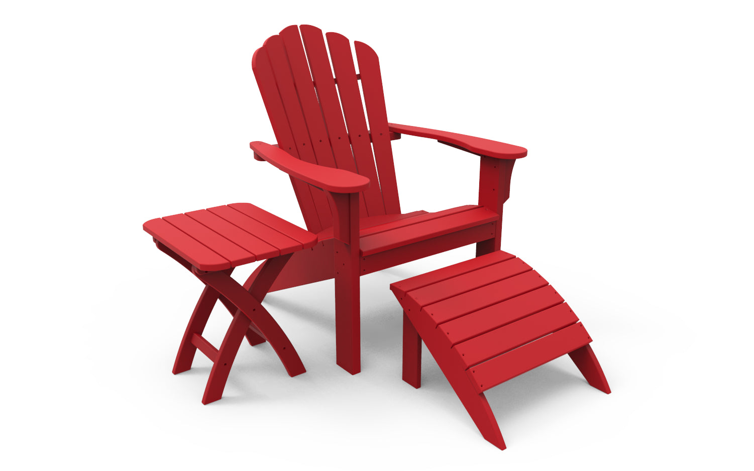Coastline Harbor View Adirondack Chair | Seaside Casual Outdoor Furniture