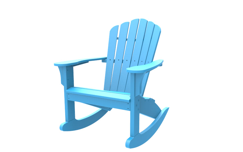 Coastline Harbor View Rocker | Seaside Casual Outdoor Rocking Chair