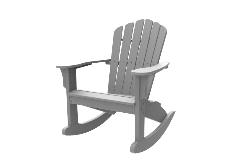 Coastline Harbor View Rocker | Seaside Casual Outdoor Rocking Chair