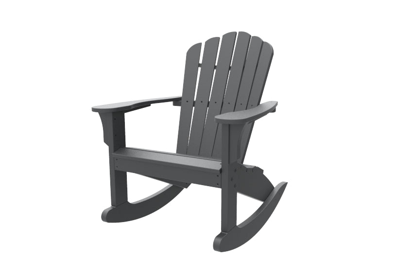 Coastline Harbor View Rocker | Seaside Casual Outdoor Rocking Chair
