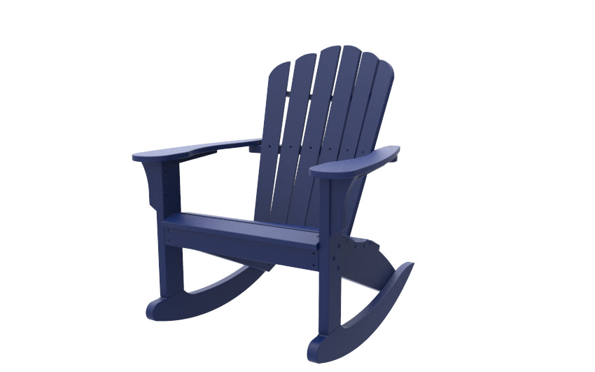 Coastline Harbor View Rocker | Seaside Casual Outdoor Rocking Chair