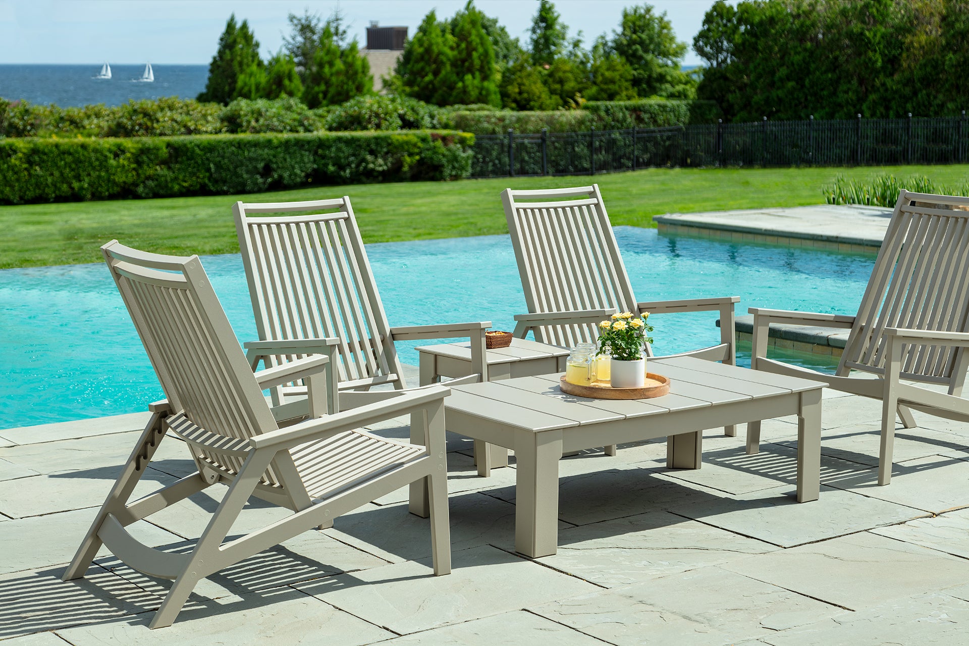 SUR Coffee Table | Weather-Resistant Outdoor Coffee Table by Seaside Casual