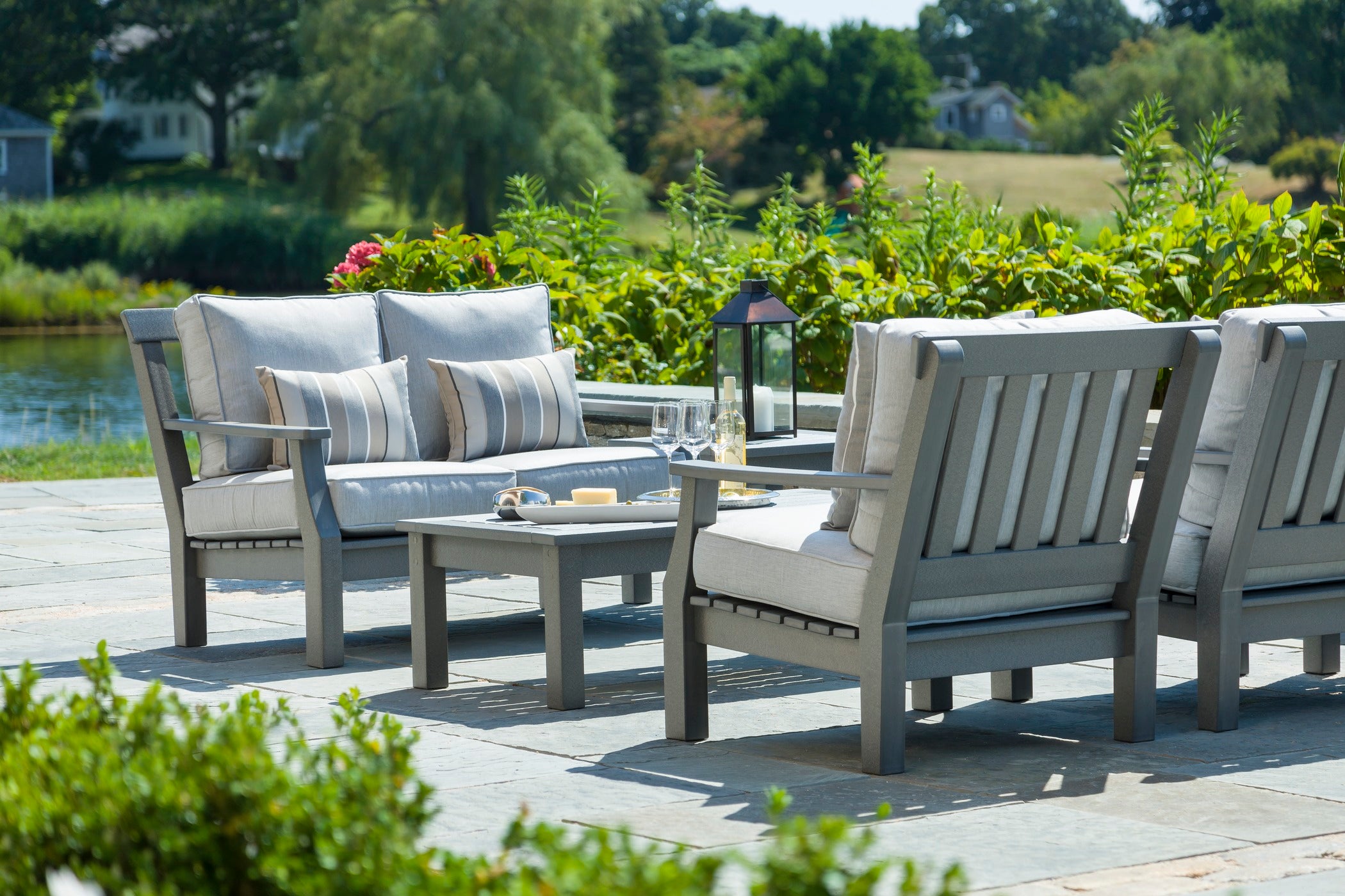 Nantucket Love Seat | Seaside Casual Outdoor Seating