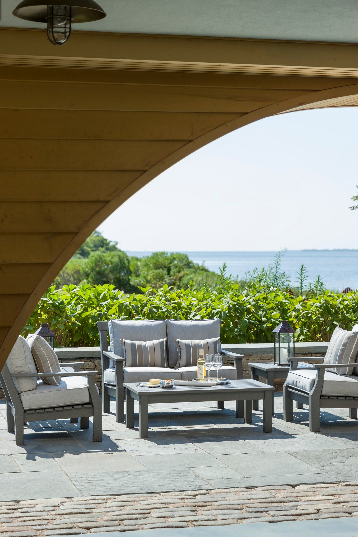Nantucket Love Seat | Seaside Casual Outdoor Seating