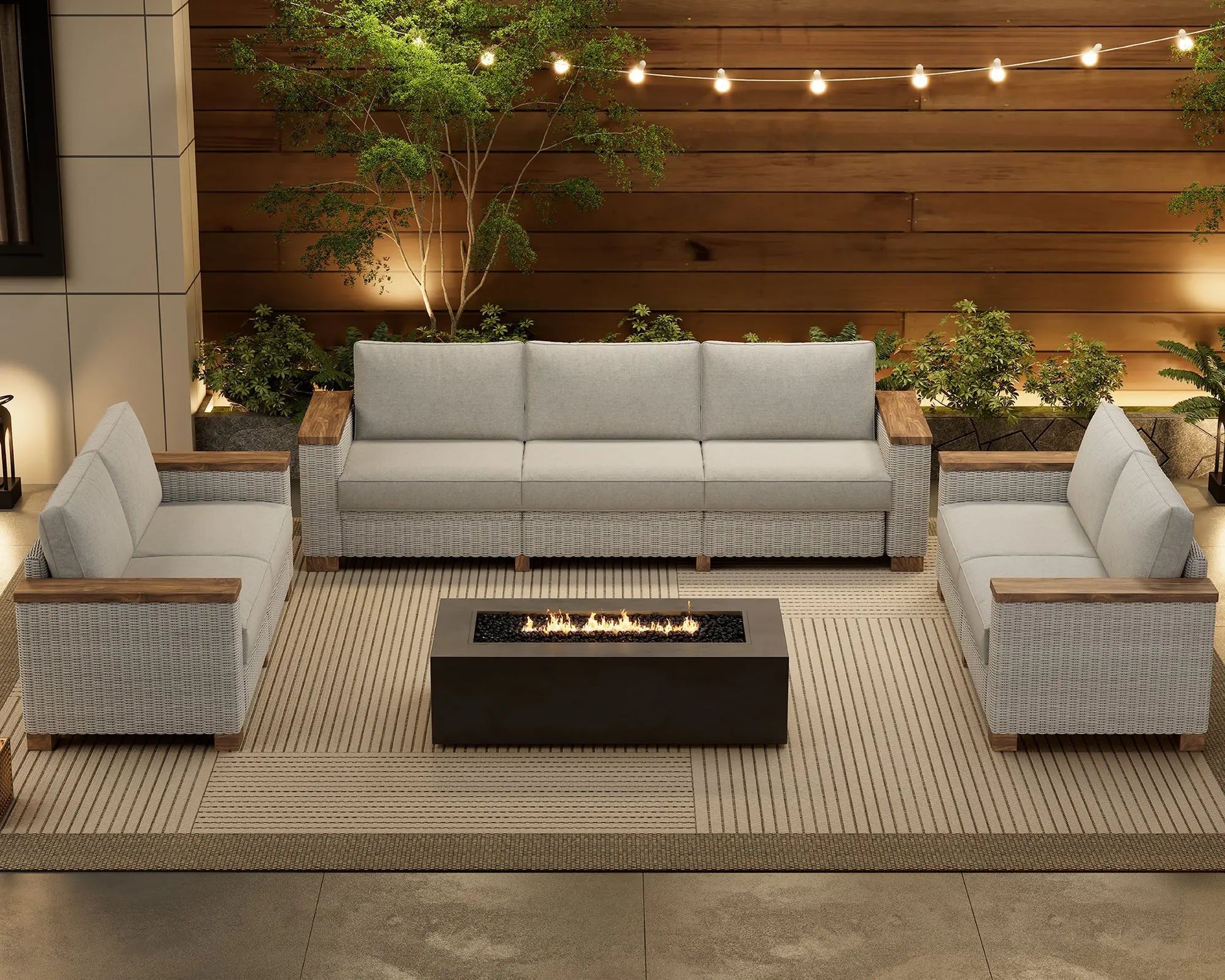 Parley Outdoor Sectional Set