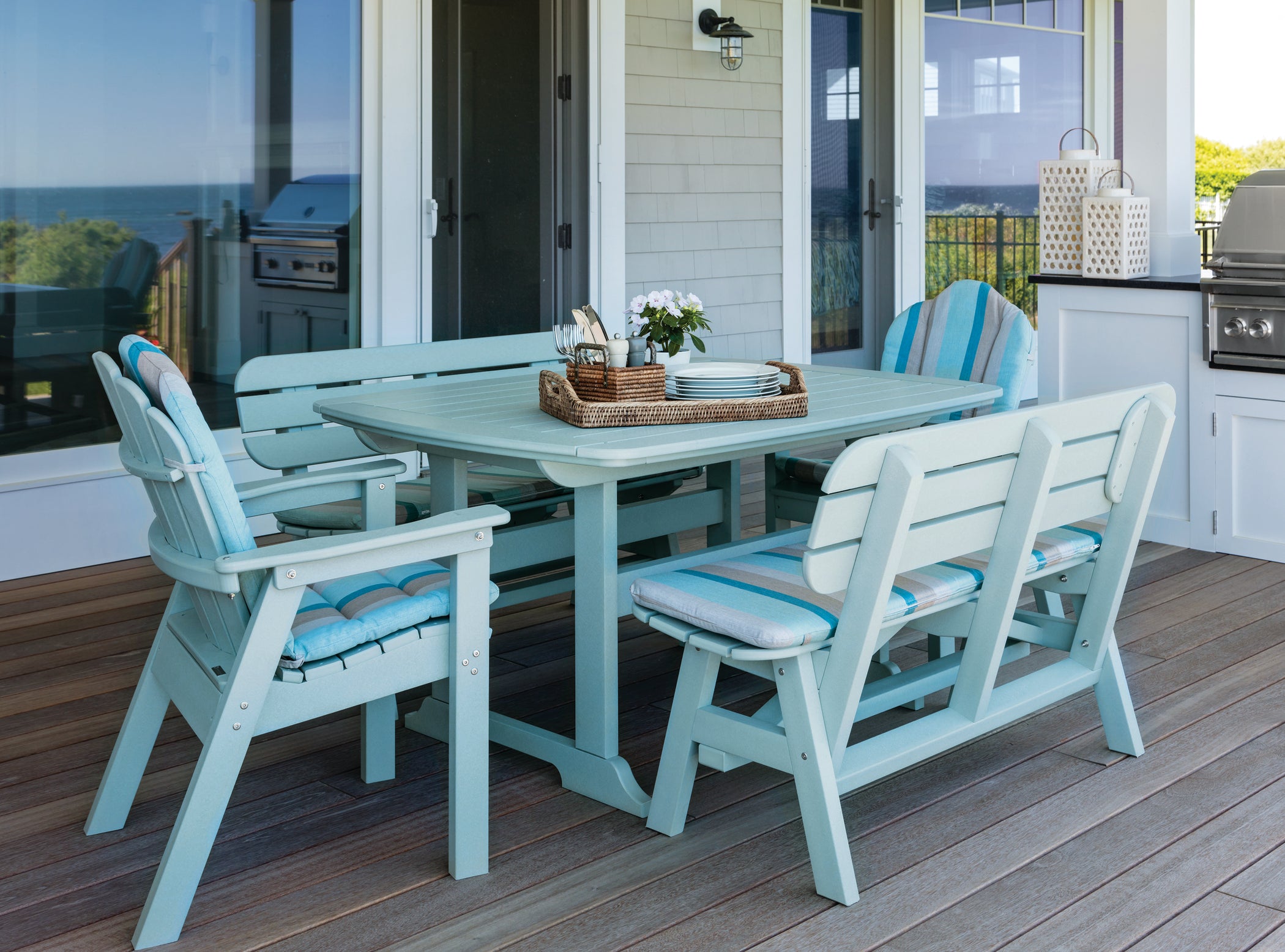 Seaside Casual Adirondack Classic Dining Chair