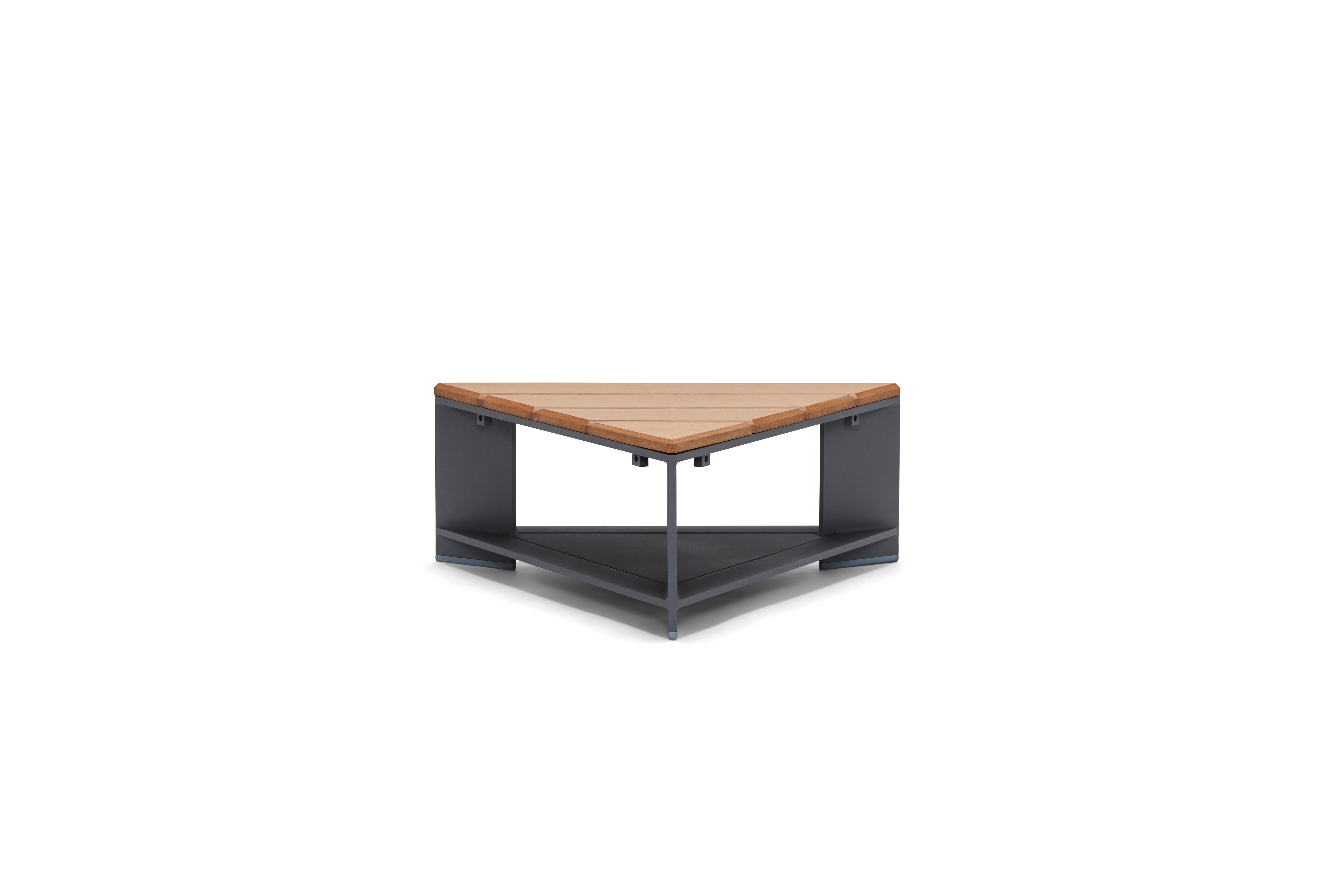 Gather Triangle Coffee Table with NexTeak Top