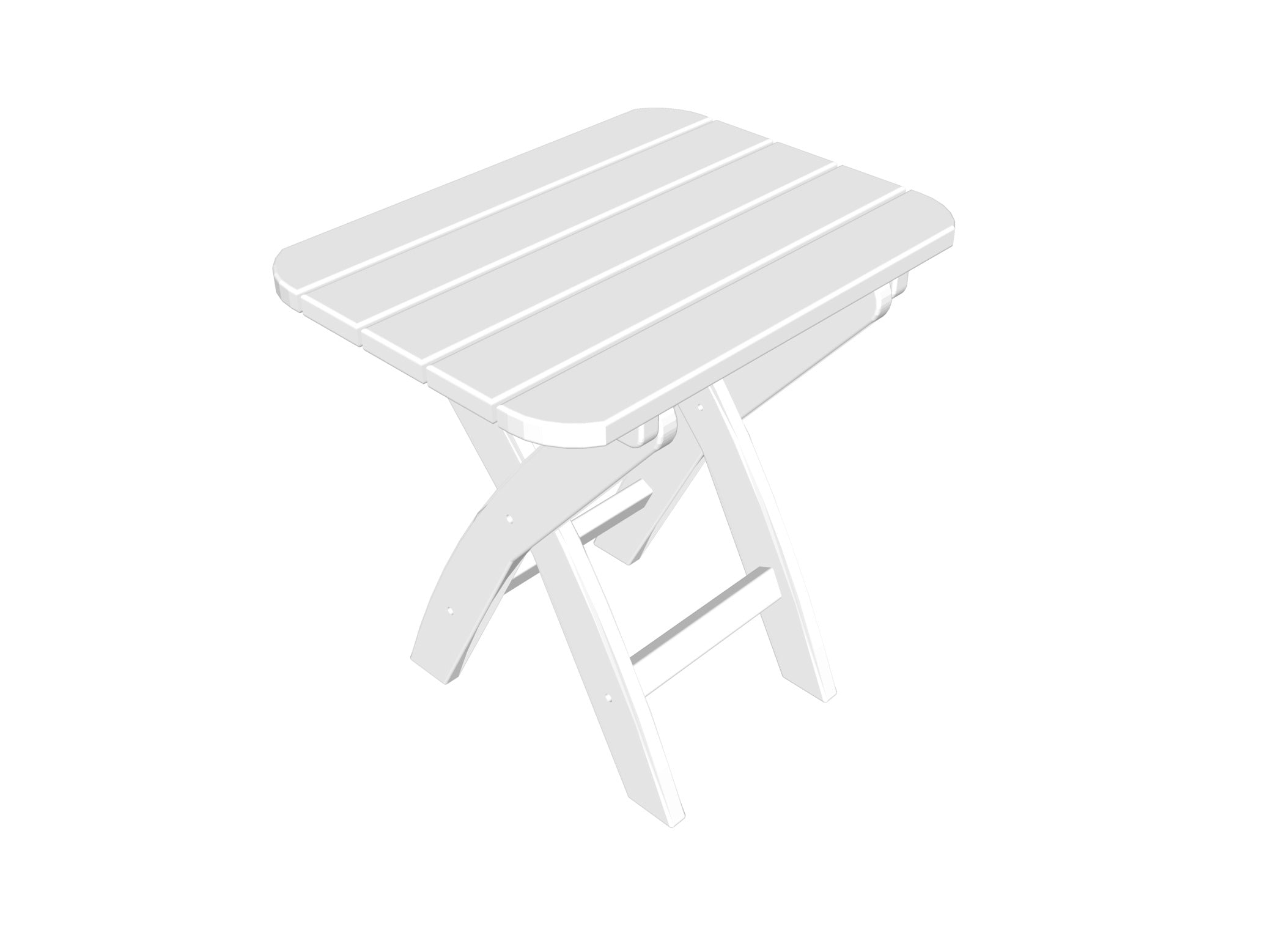 Coastline Harbor View Folding Side Table | Seaside Casual Outdoor Furniture